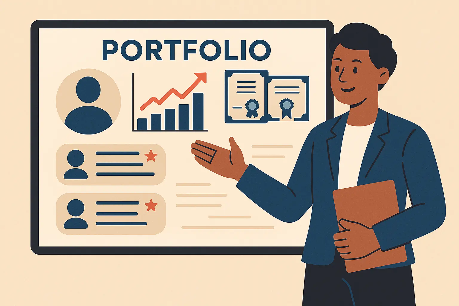 Professional brand building with balanced skills