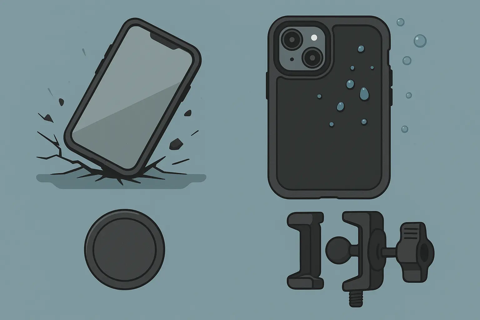 Rokform case protection features