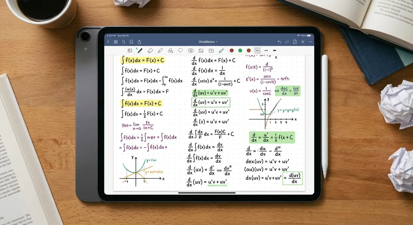 We recommend GoodNotes 6 as the premier handwriting app for iPad users
