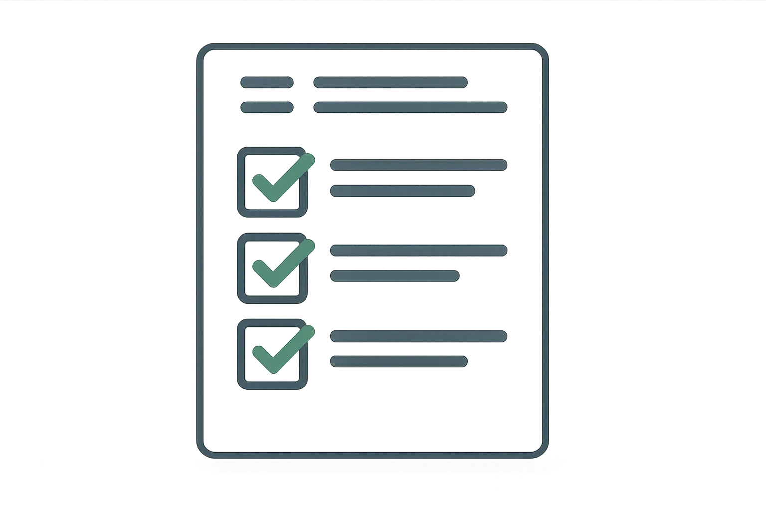 Resume promotion checklist