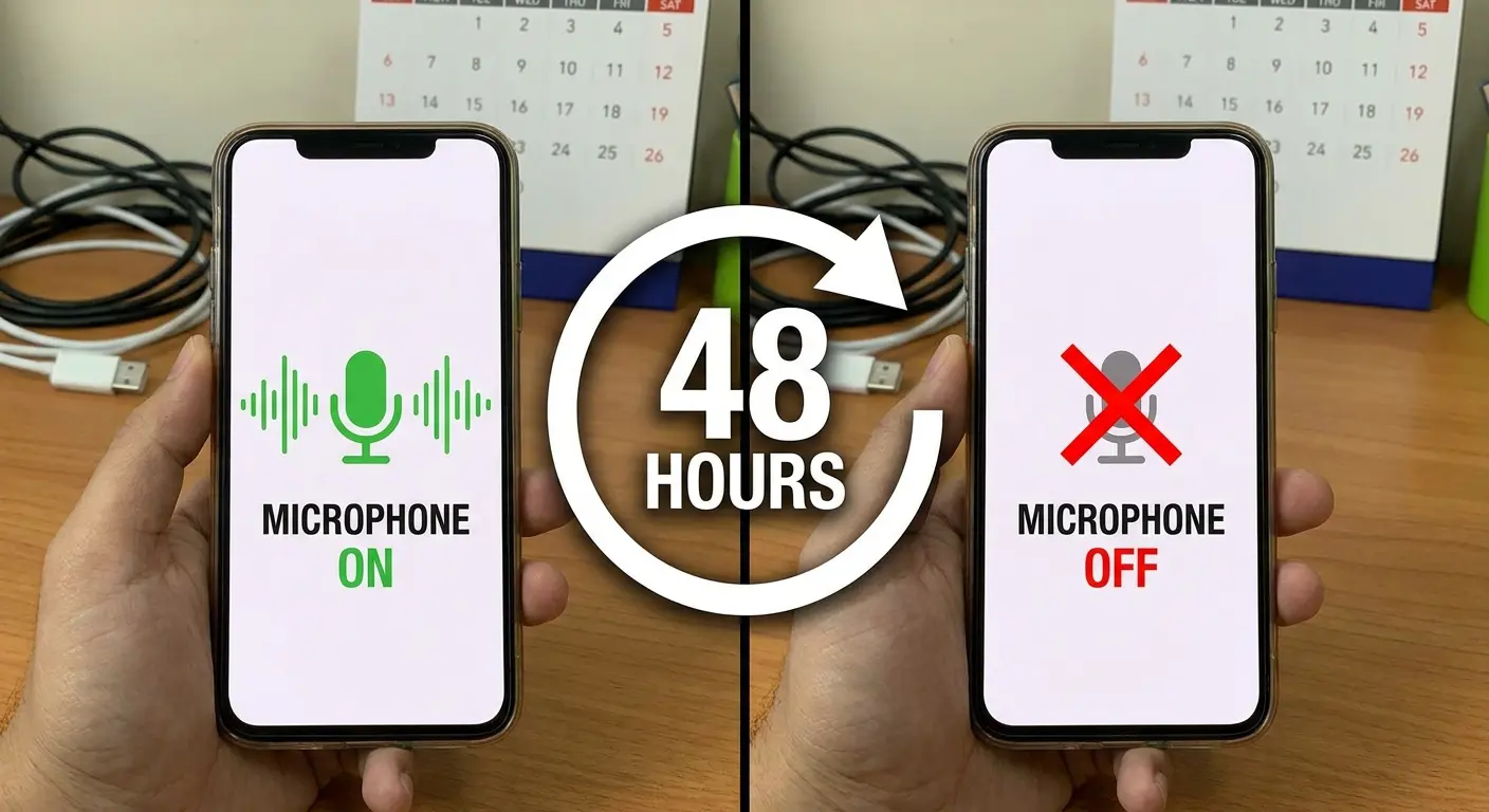 Phone microphone troubleshooting diagnostic process