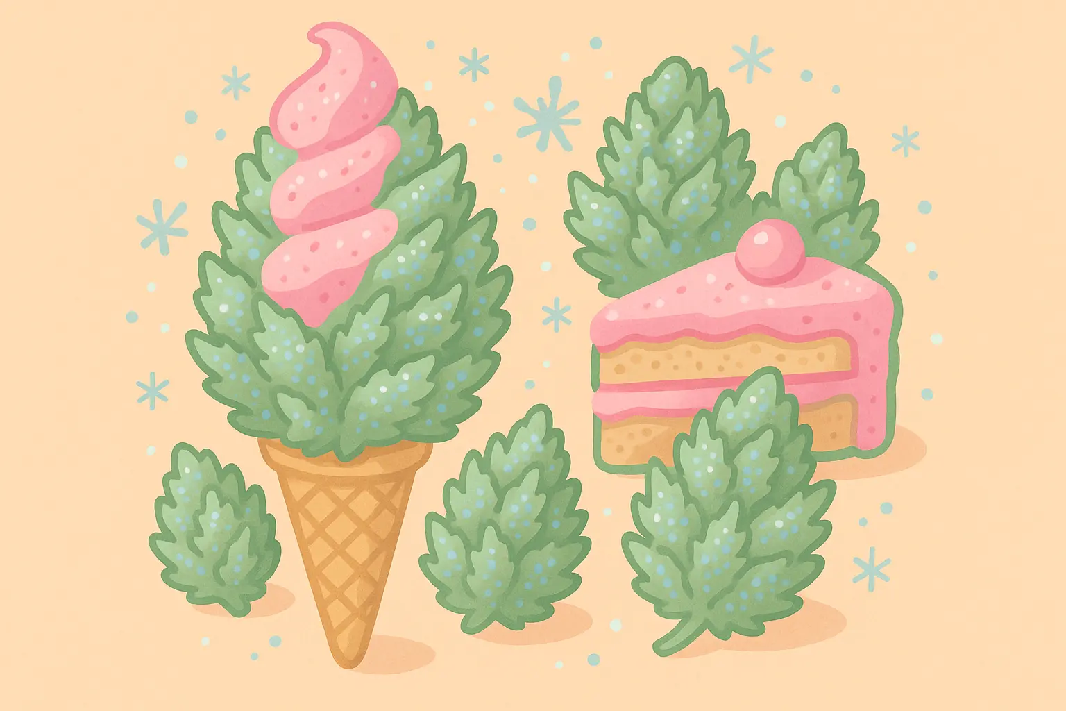 Ice Cream Cake strain buds