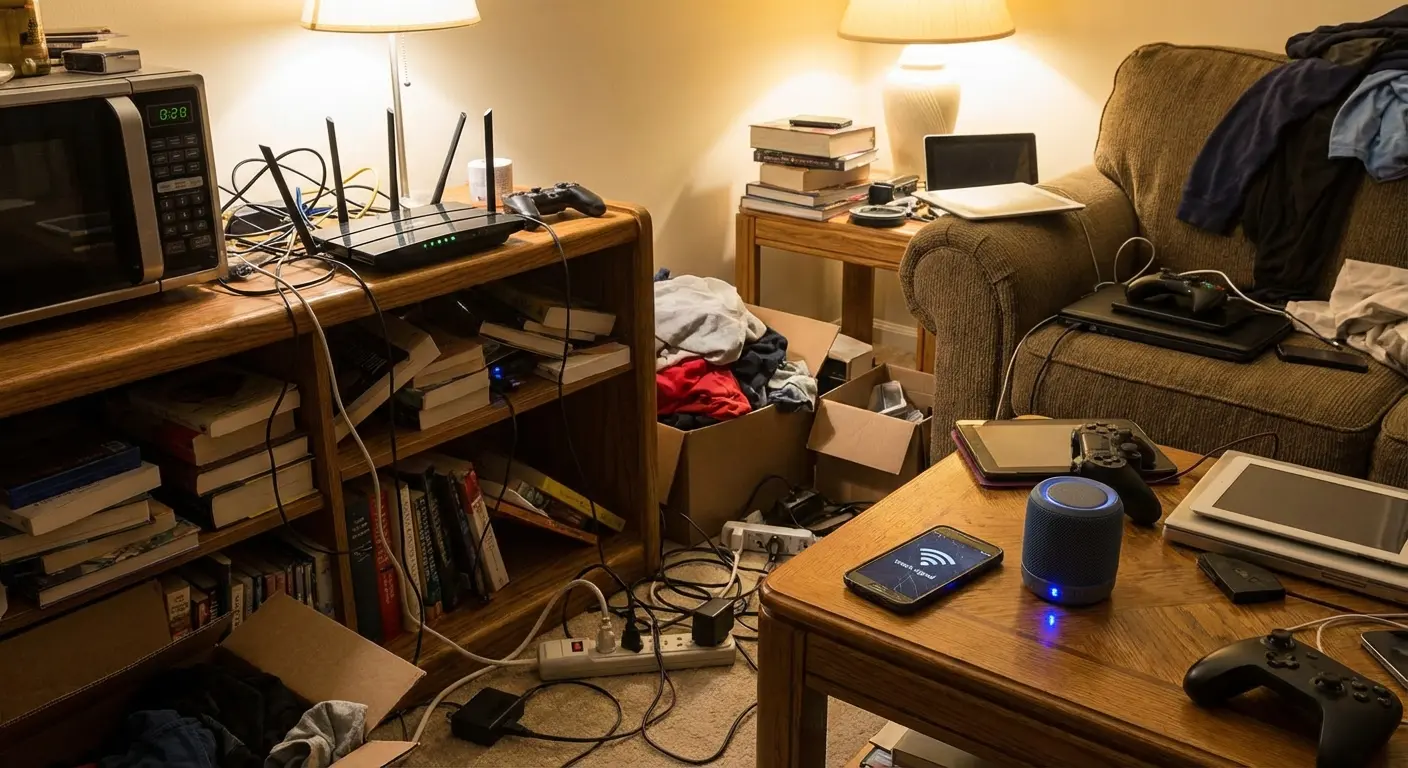 Bluetooth interference frequency spectrum diagram