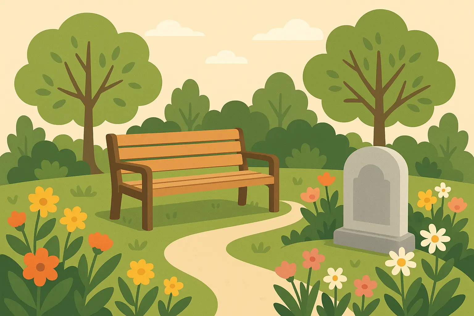 Memorial service celebrating father's life with family and friends