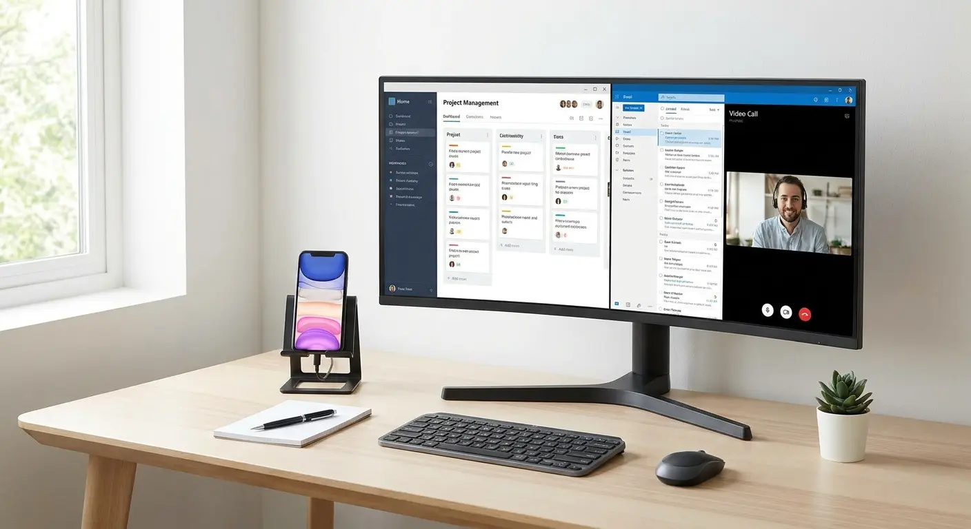 Integrated workspace with AI tools