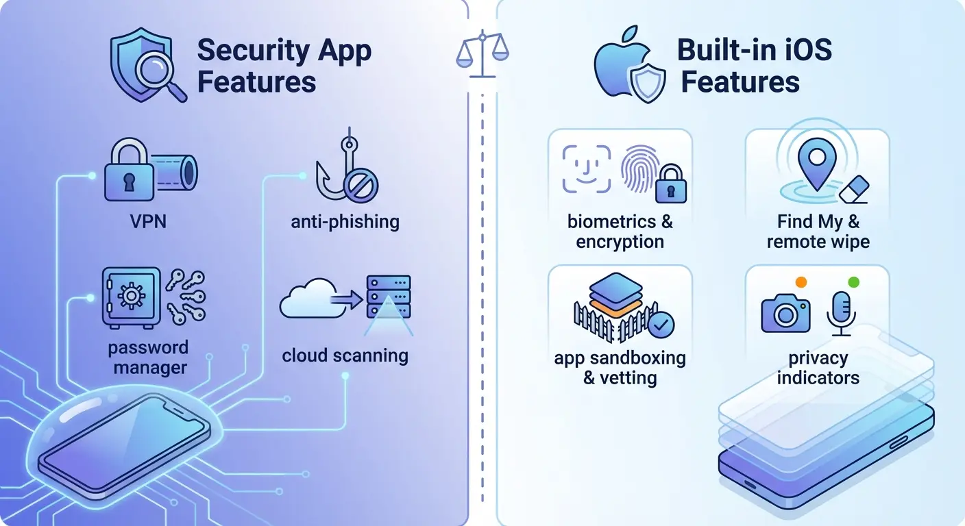 App Store antivirus apps interface