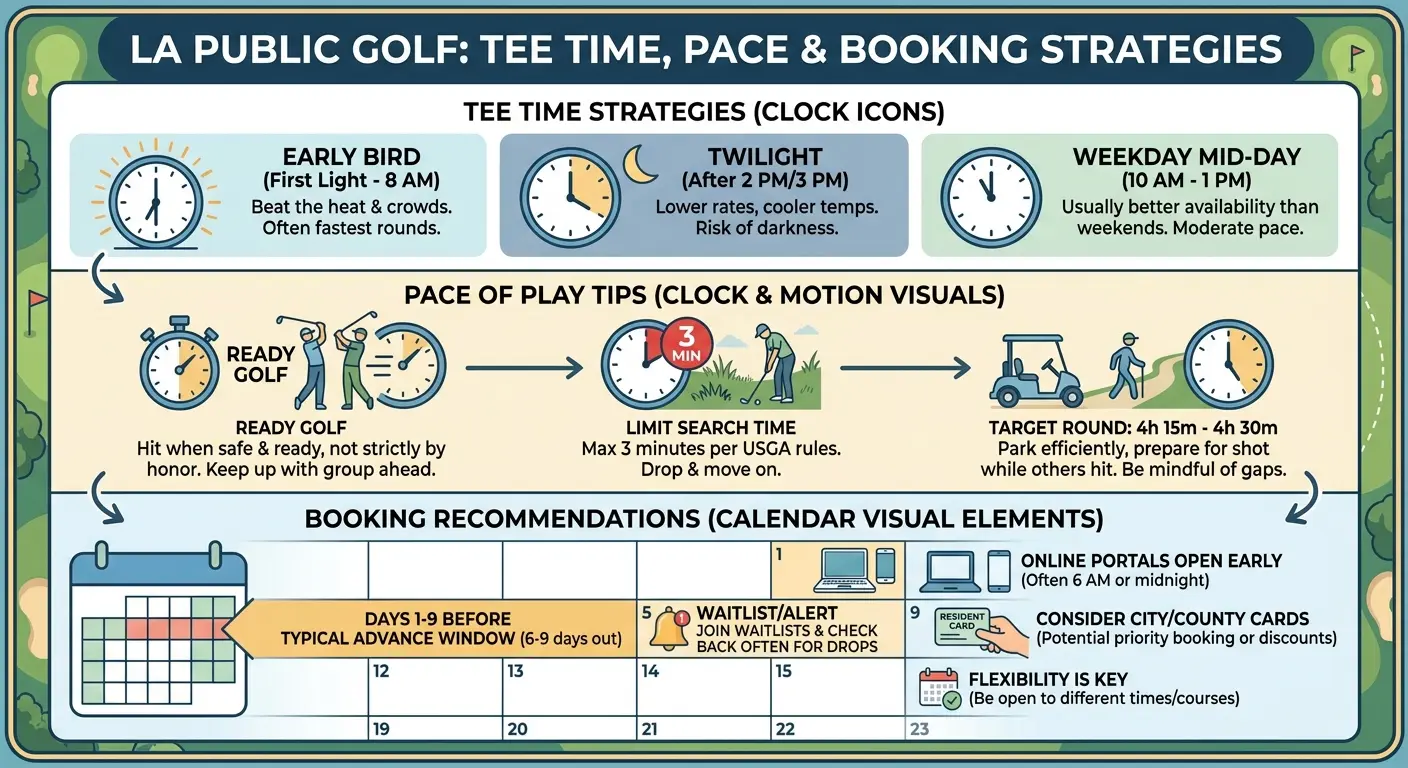 Rancho Park Golf Course layout view