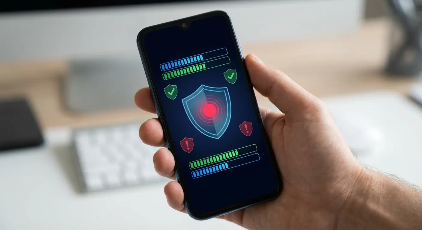 Norton Mobile Security interface on Android
