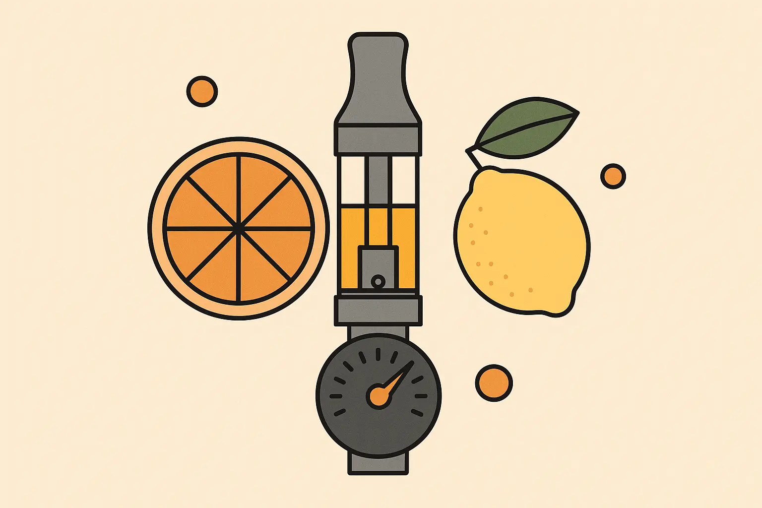 Vape cartridge temperature control guide