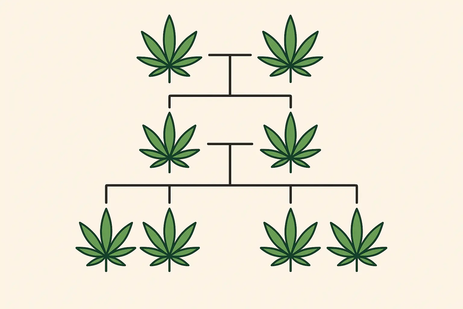 Triple Burger strain genetics and breeding