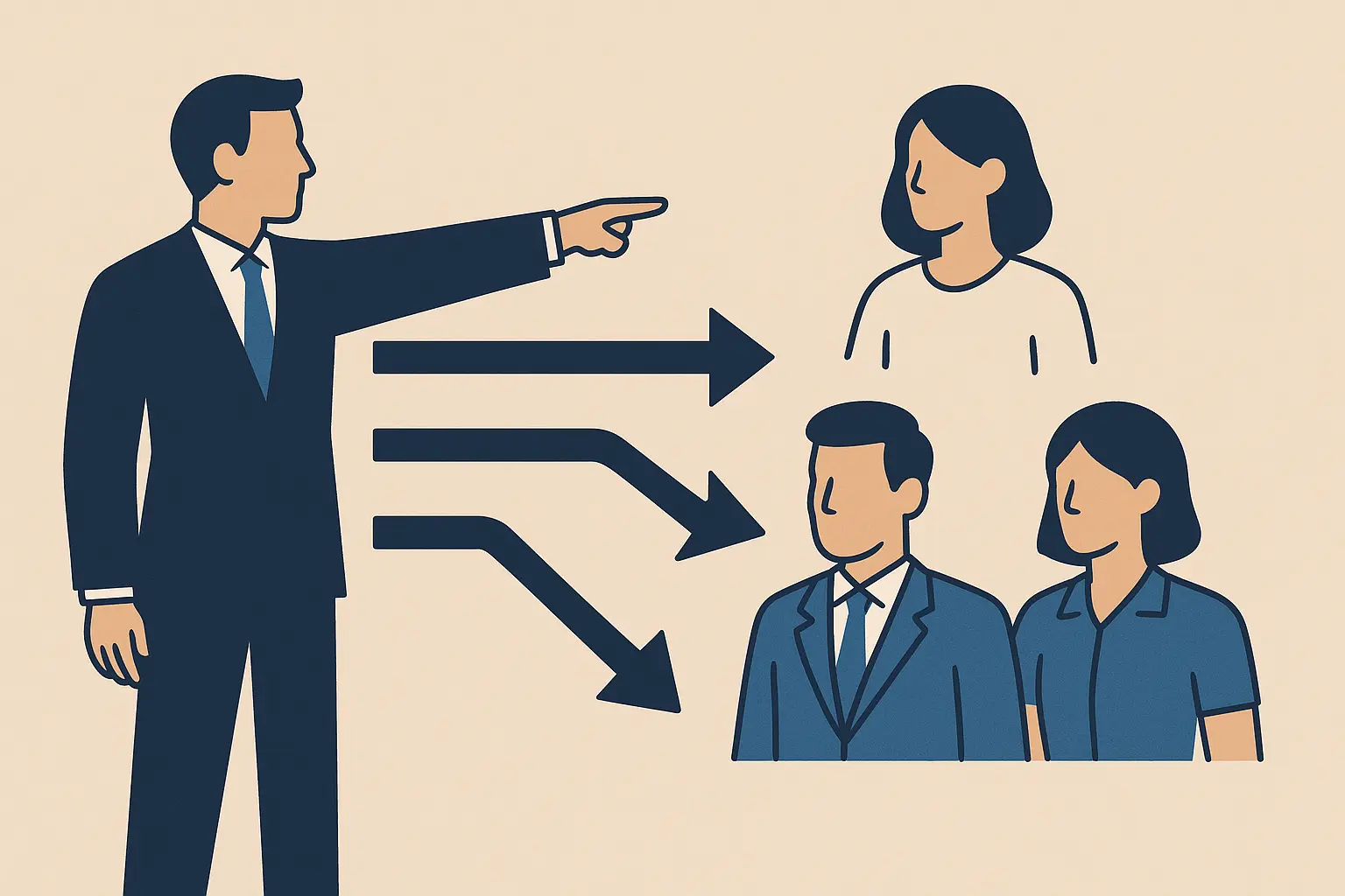 Leadership action words visualization