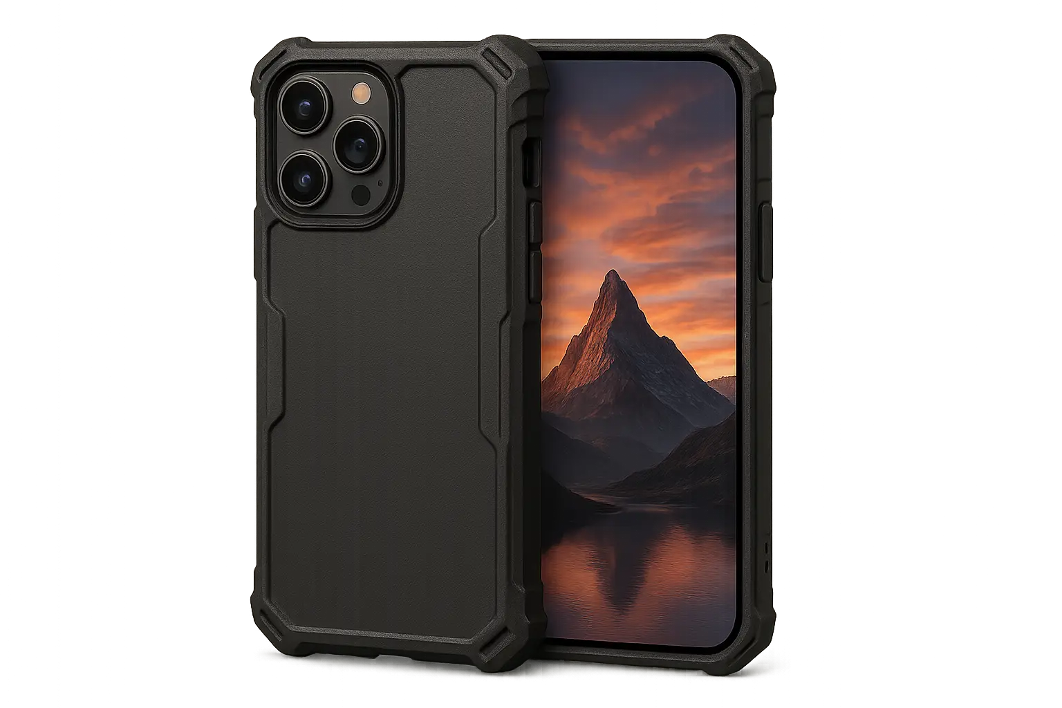 Premium phone protection showcasing crystal clear display quality