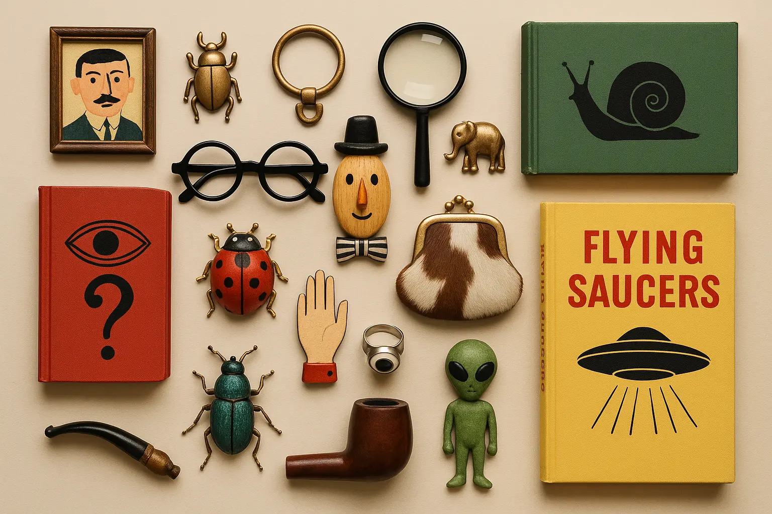 Quirky collection of unusual items and hobbies