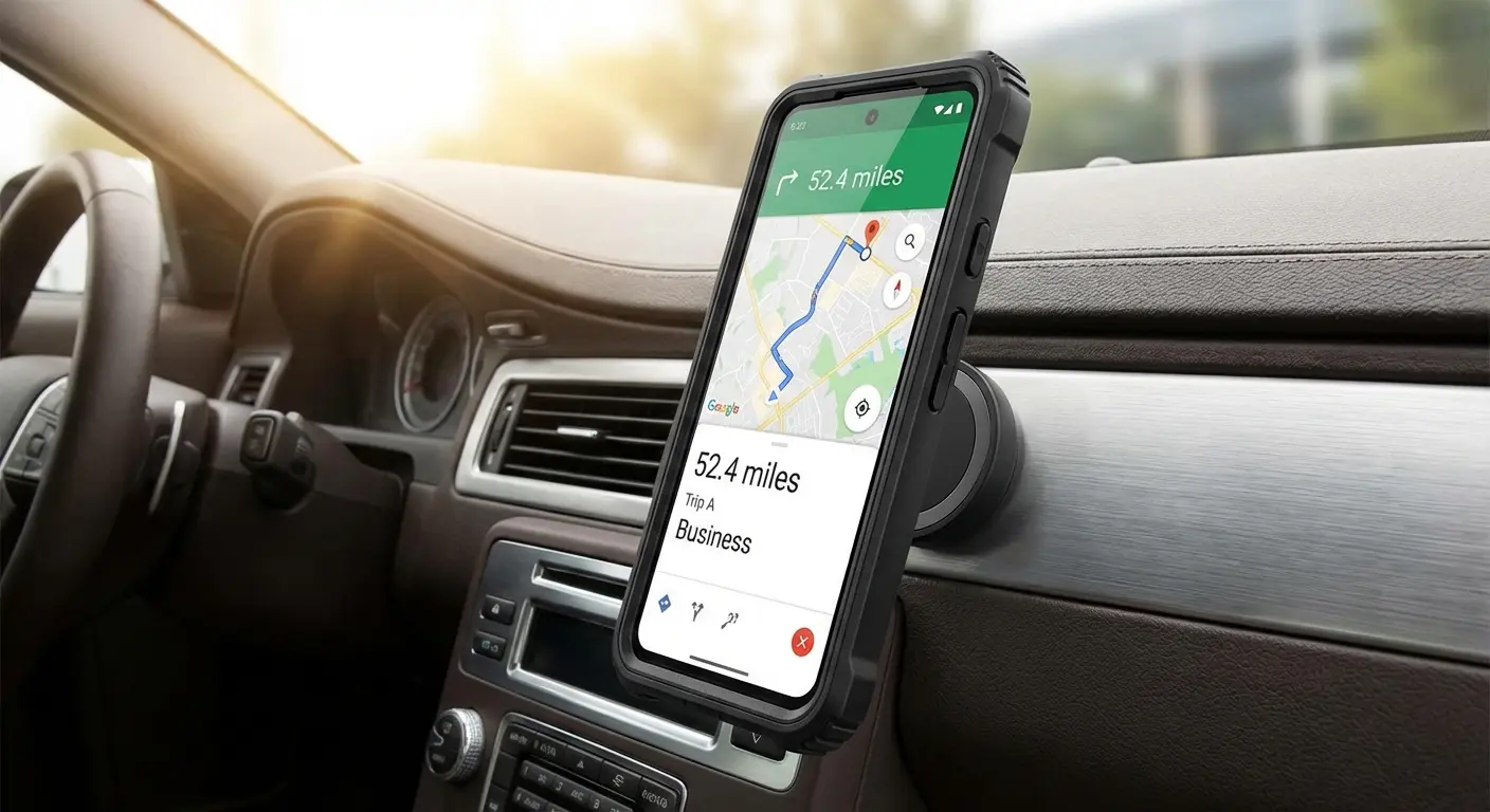 Rokform rugged case protecting a smartphone