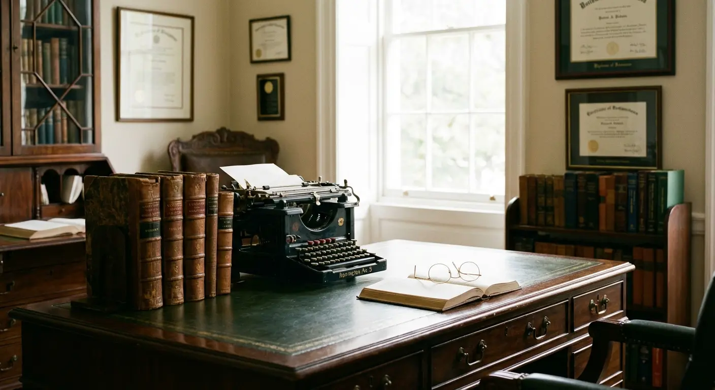 Professional woman mentoring a younger relative