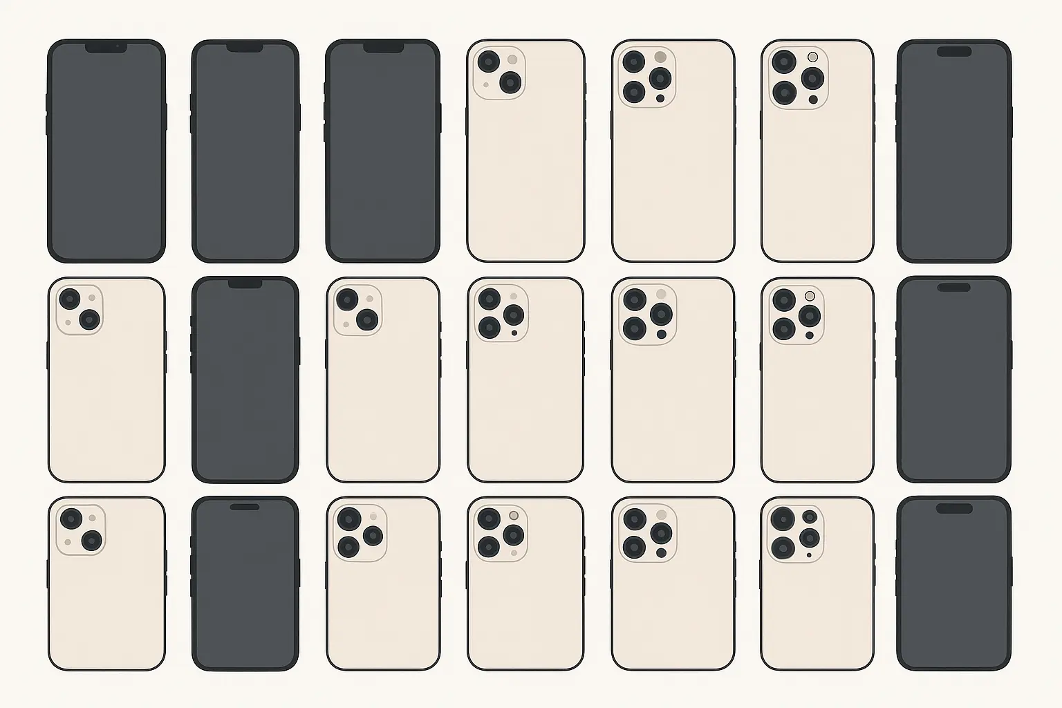 iOS 26 compatibility overview showing supported iPhone models