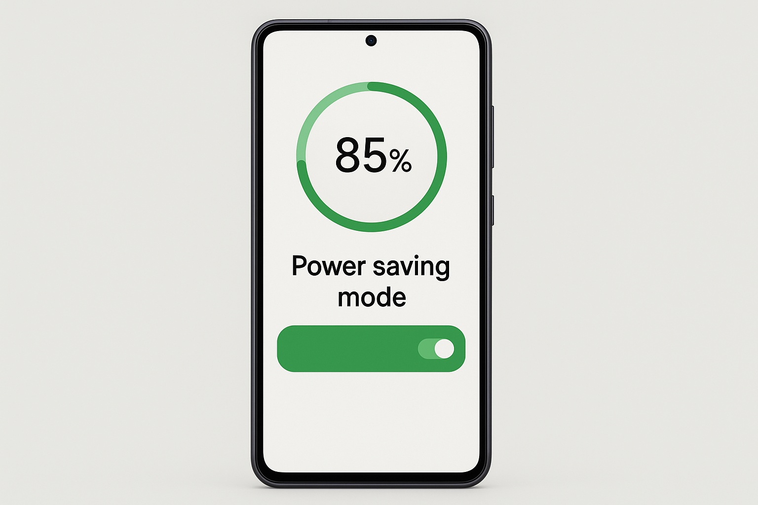 Samsung Galaxy A55 mid-range phone with excellent battery life