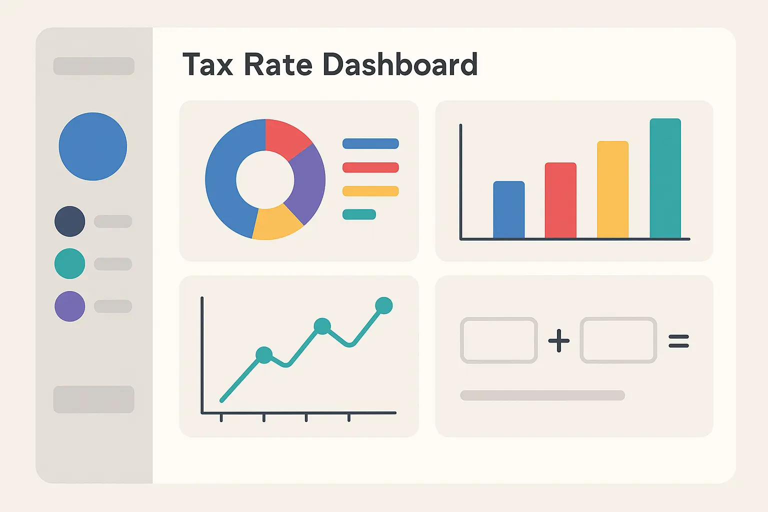 Tax Rate Calculator Components