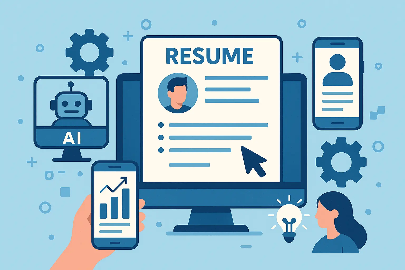 Modern resume building technology