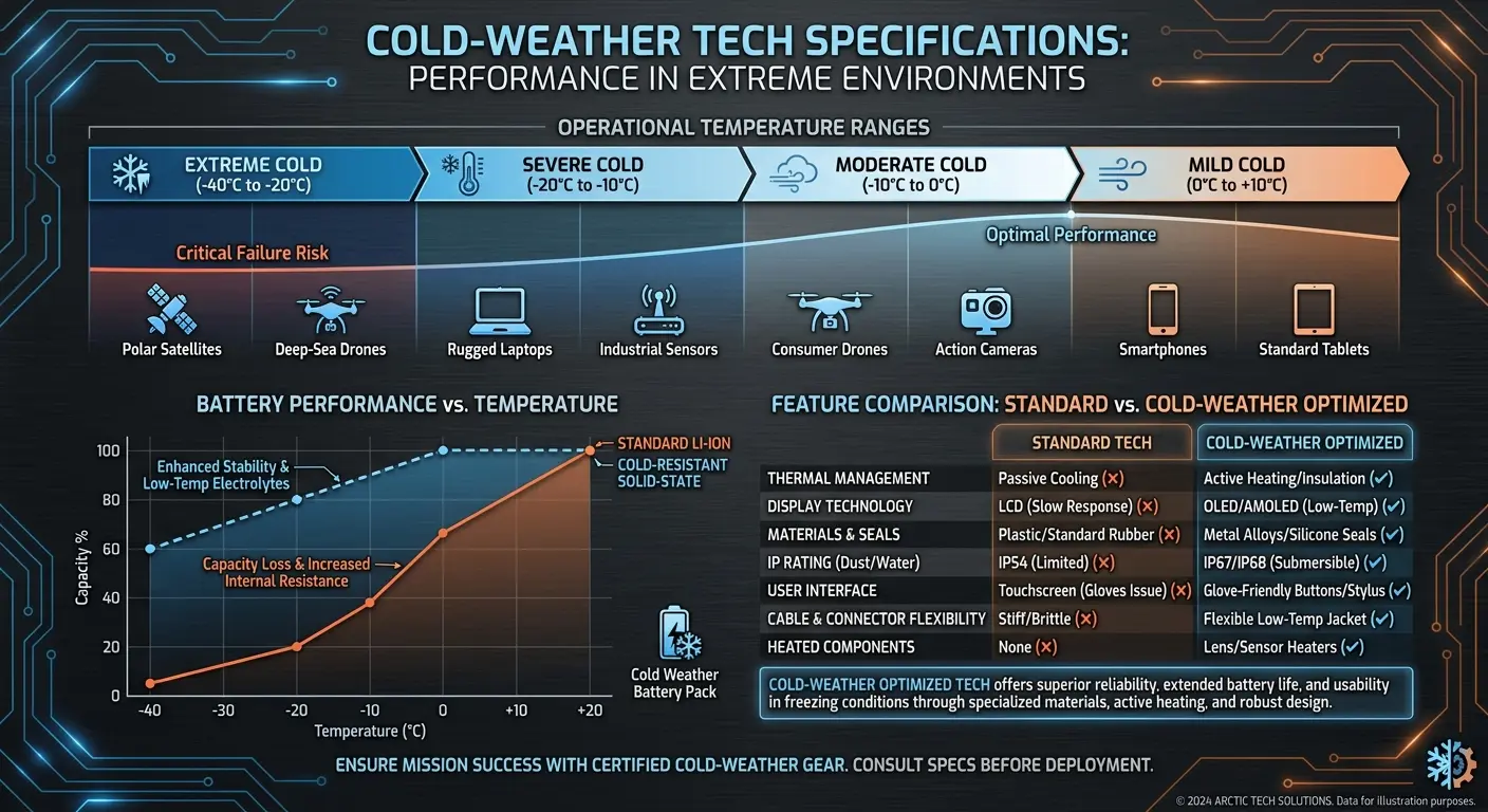 Cold weather tech gear for snowboarding