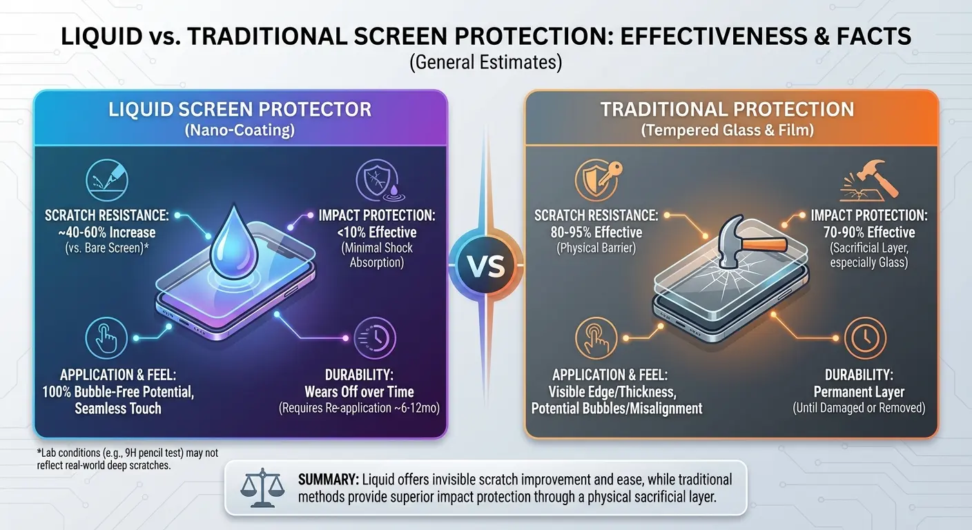 Phone protection comparison