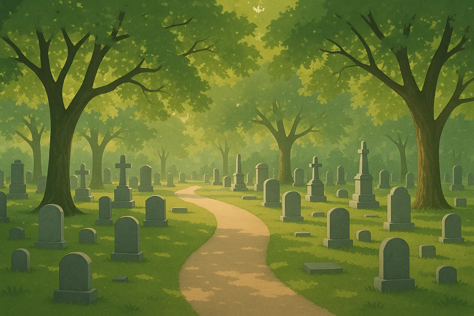 Memorial service with flowers and photos