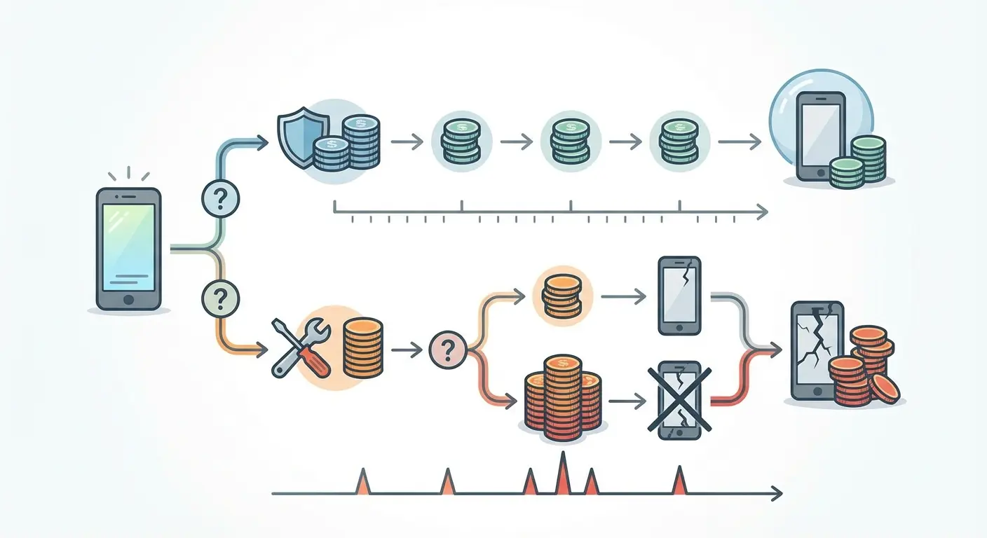 Pixel phone insurance claim documentation process