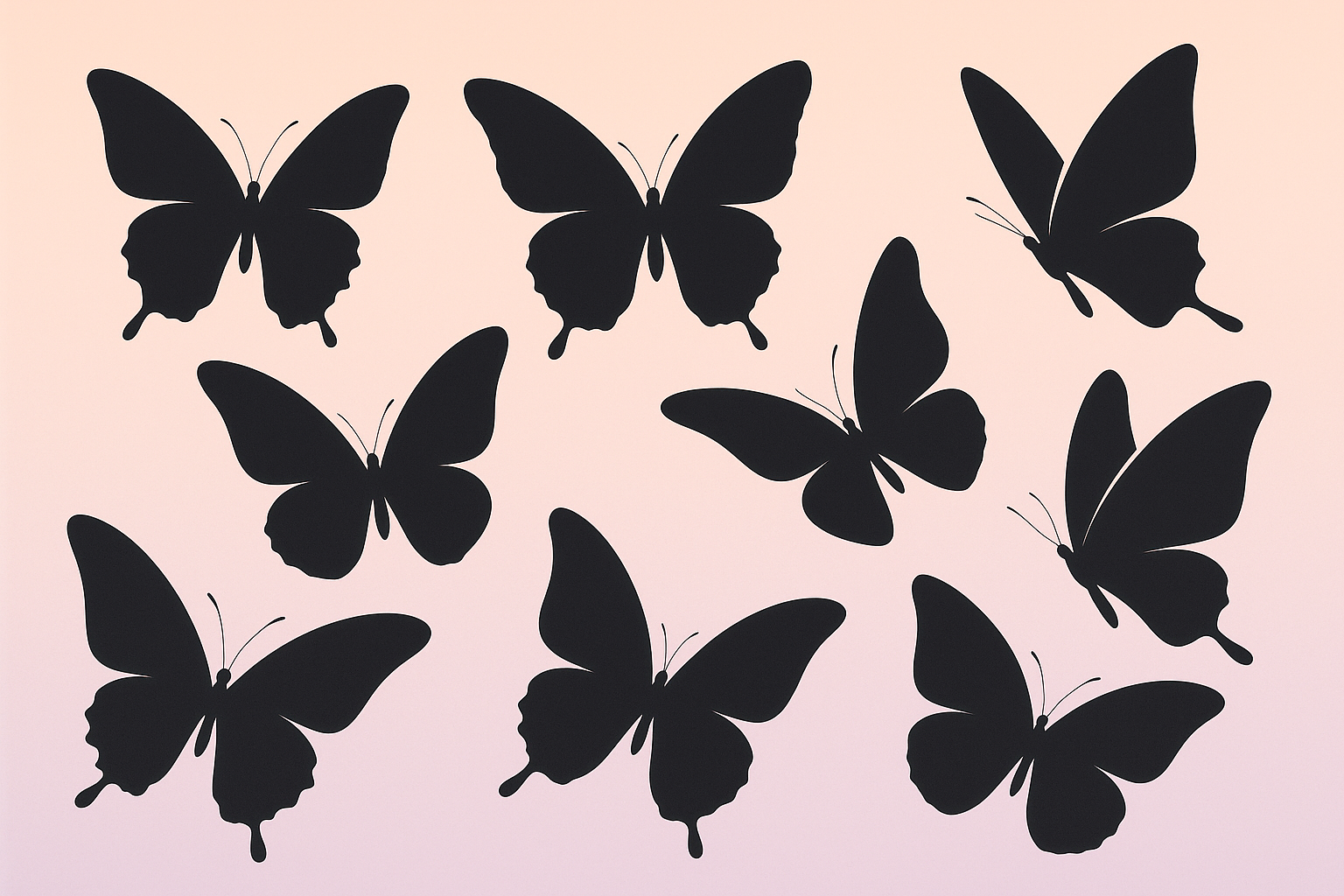 Beautiful butterfly phone wallpaper collection