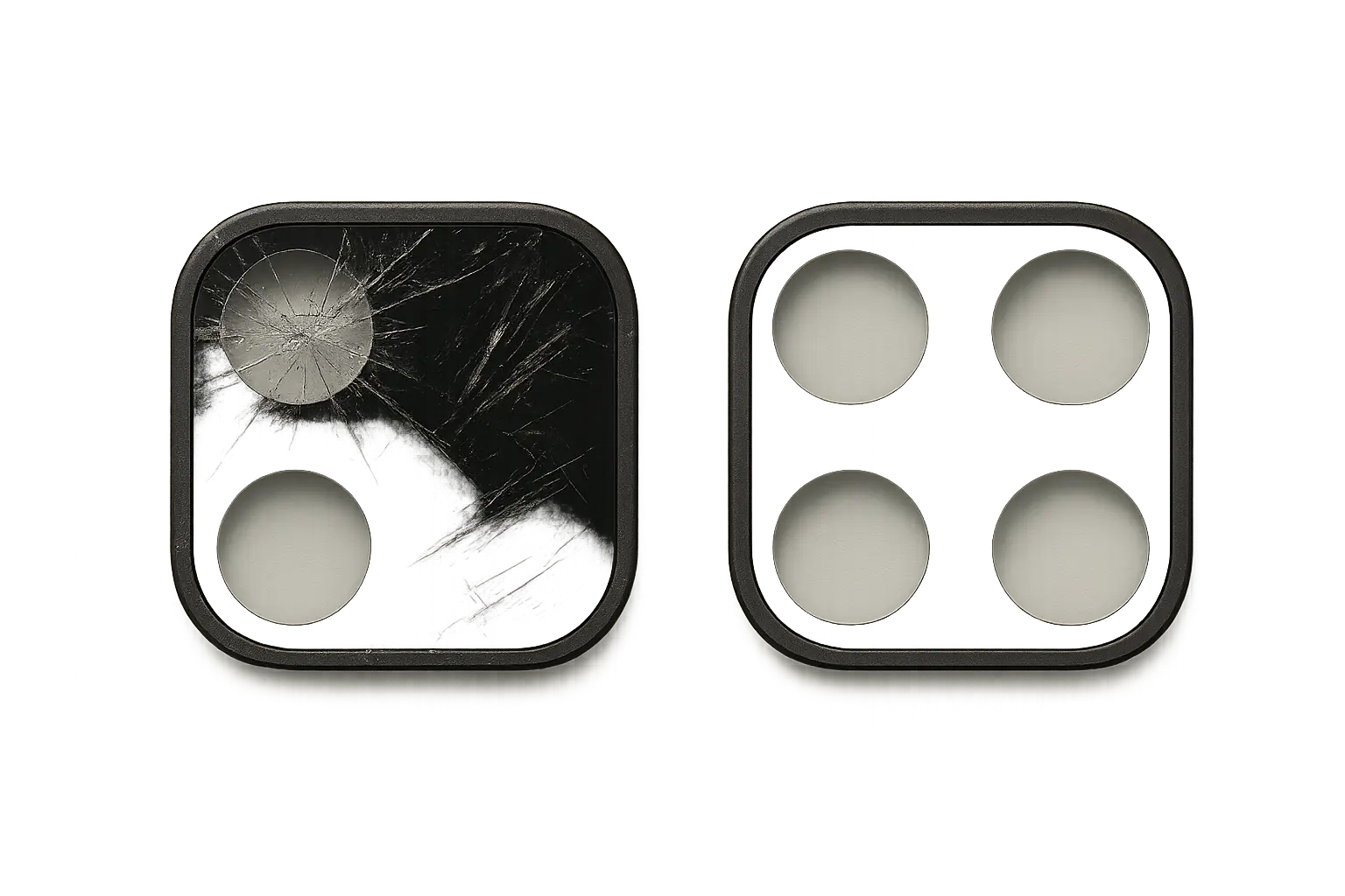 Signs to replace phone lens protector