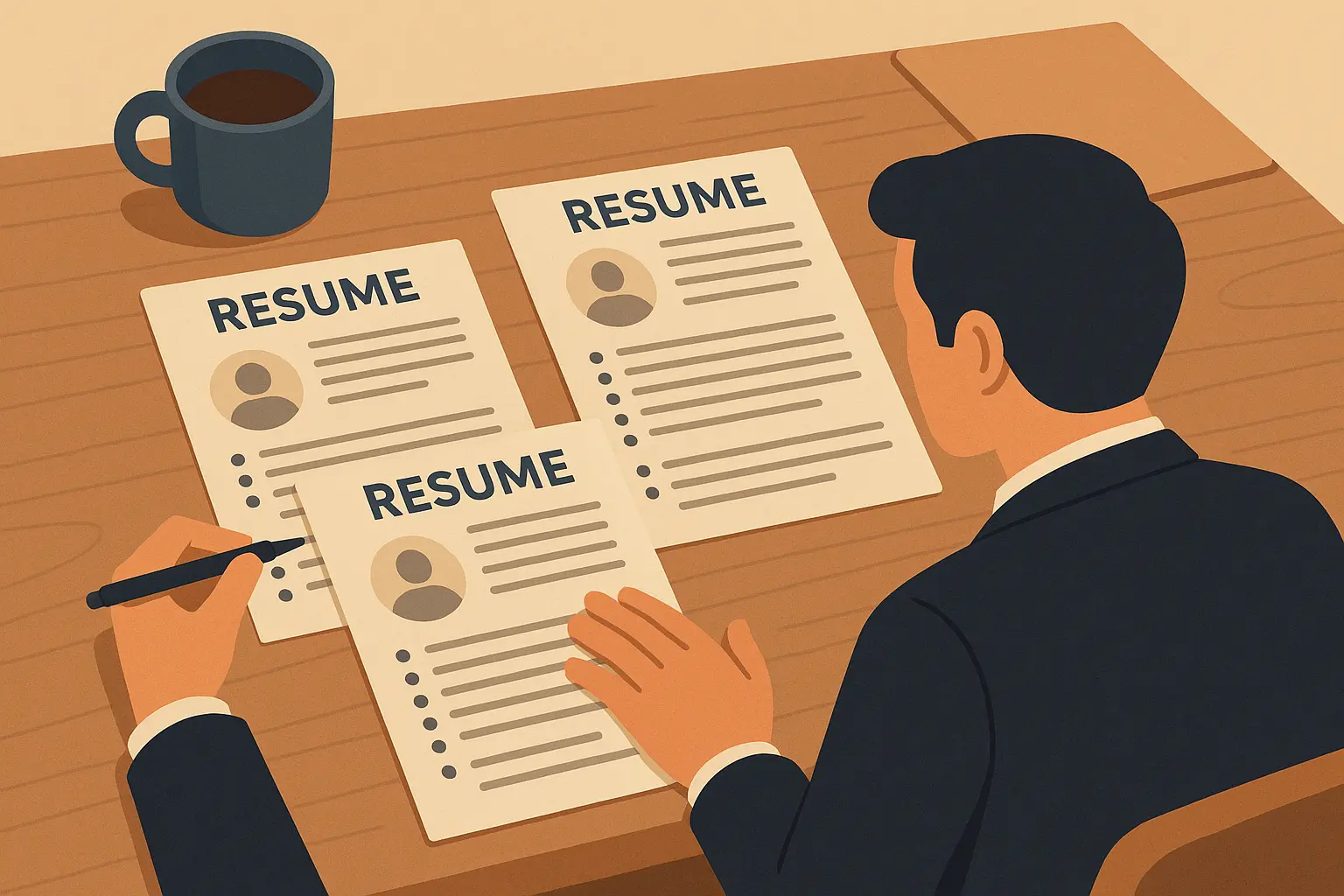 Chronological resume template structure example
