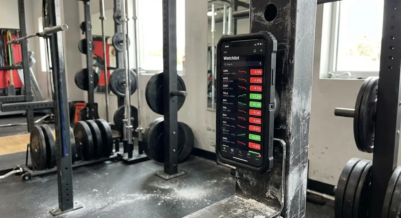 Rokform rugged phone case protecting a smartphone