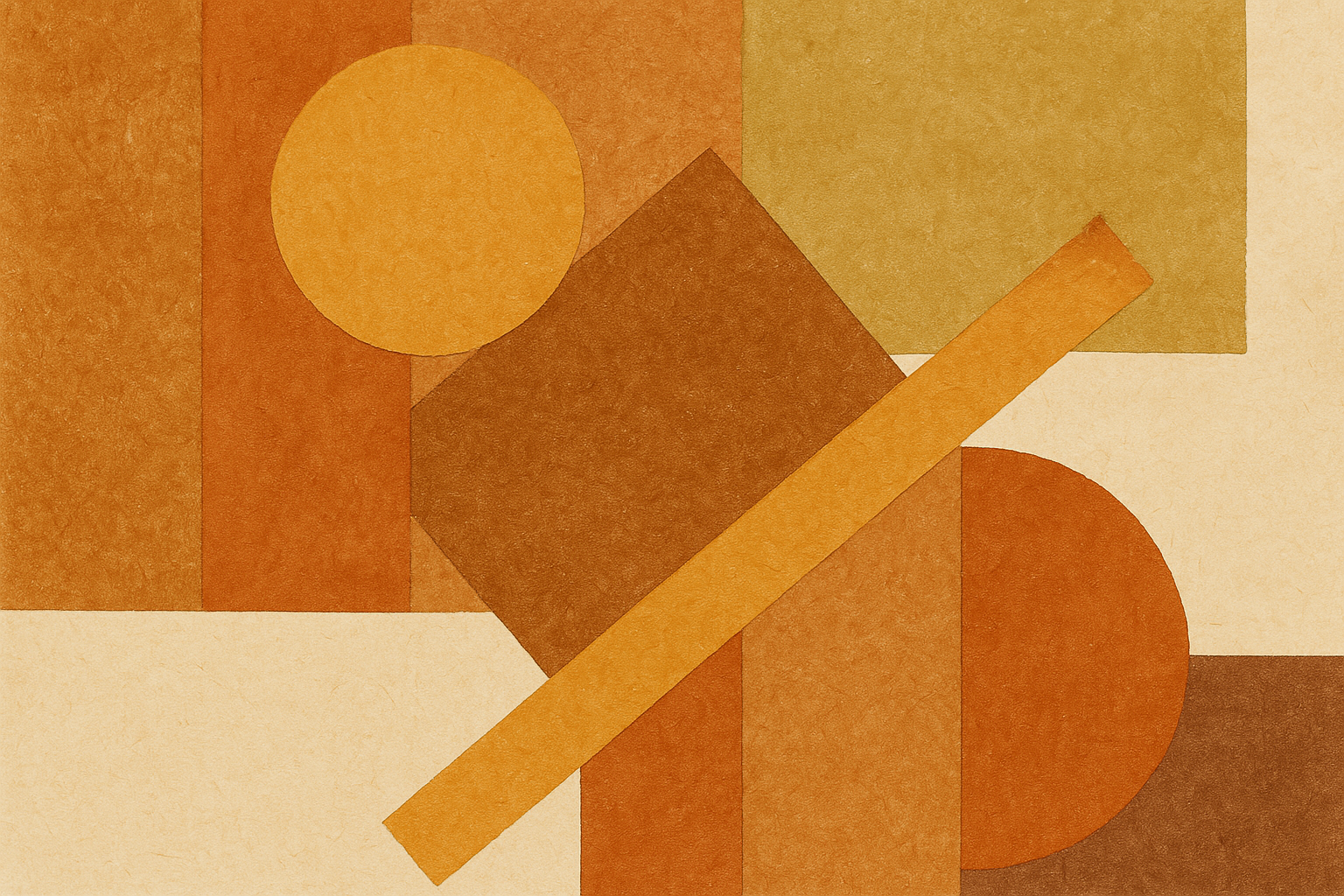 Mixed media collage with photography and artistic elements