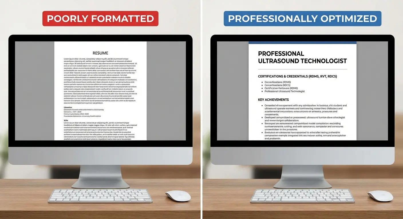 Resume credential presentation impact on salary