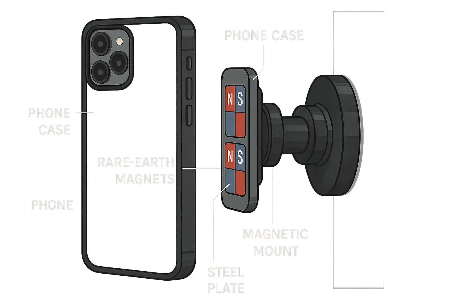 Magnetic mounting system technology