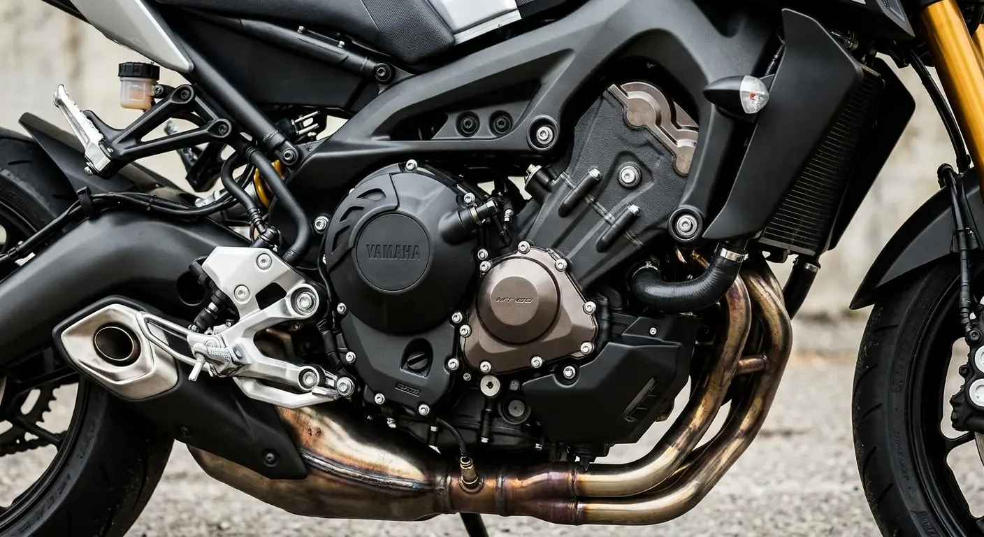 Yamaha MT-09 naked bike