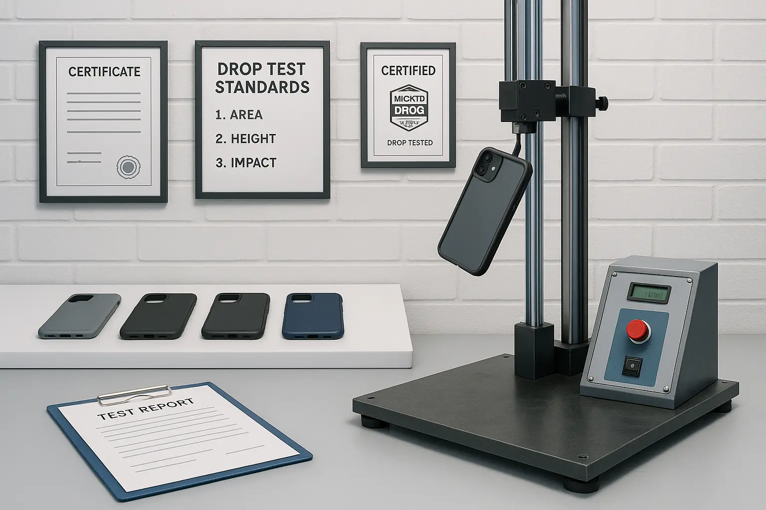 Phone case testing standards and certifications