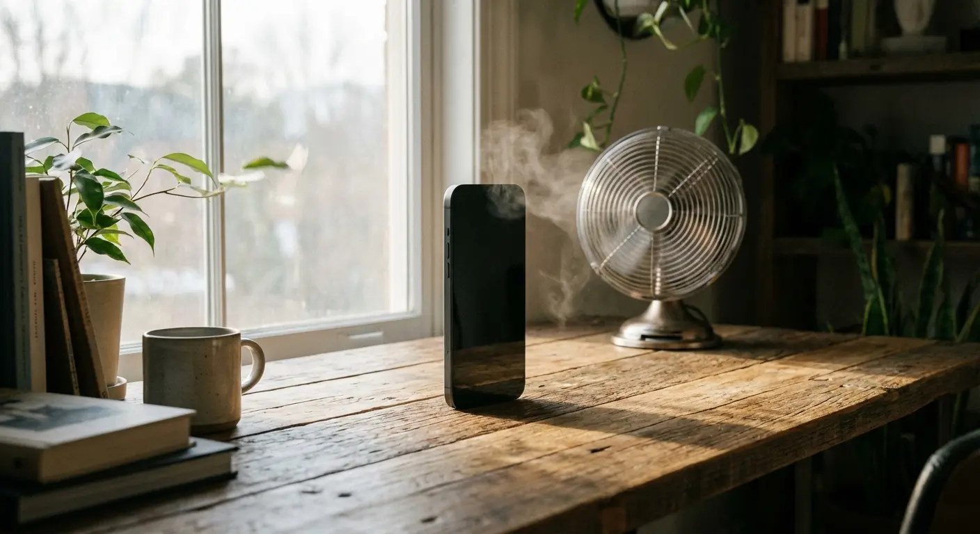 iPhone Low Power Mode settings screen