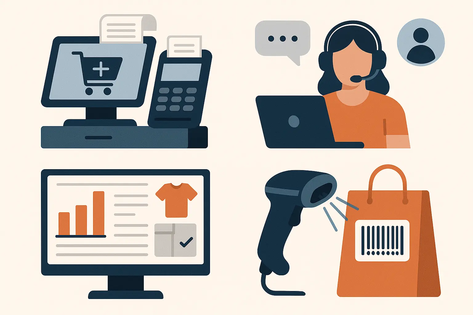 Retail technical skills examples