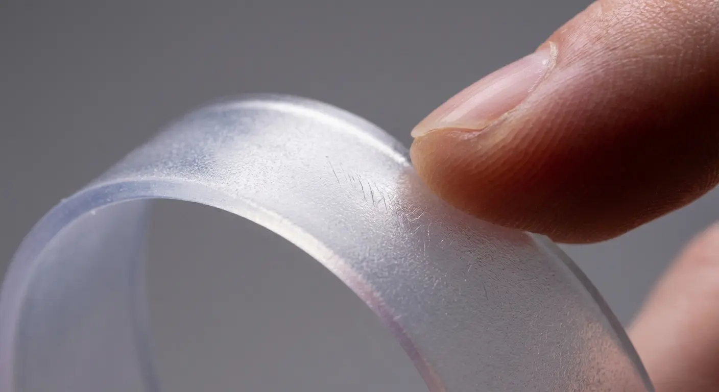 TPU screen protector flexibility demonstration