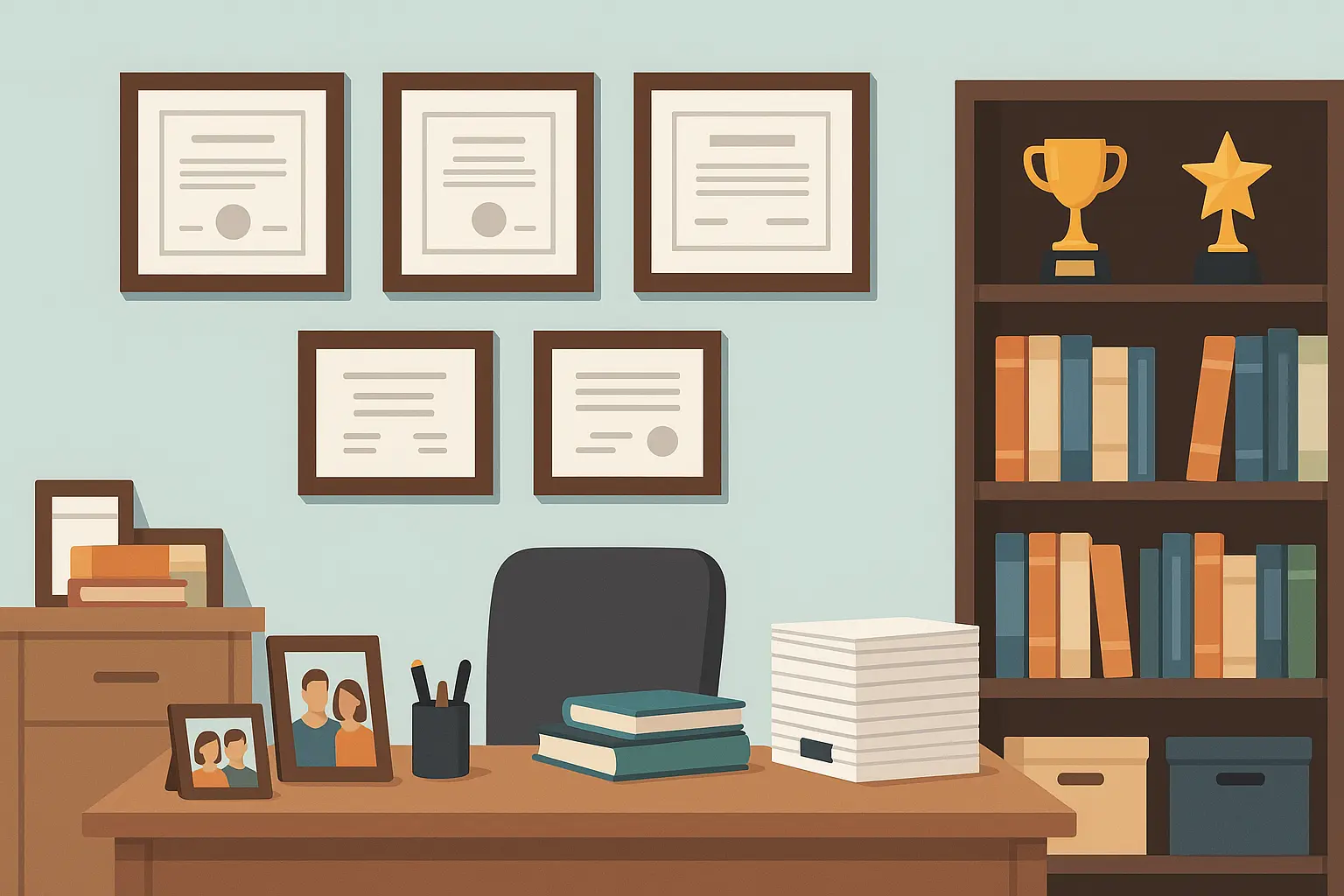 Accomplished aunt balancing professional success