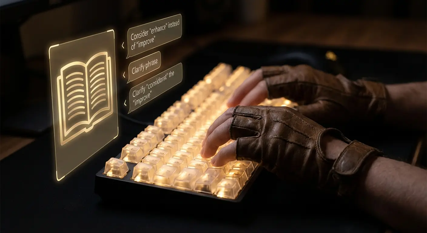 Grammarly AI writing assistant interface