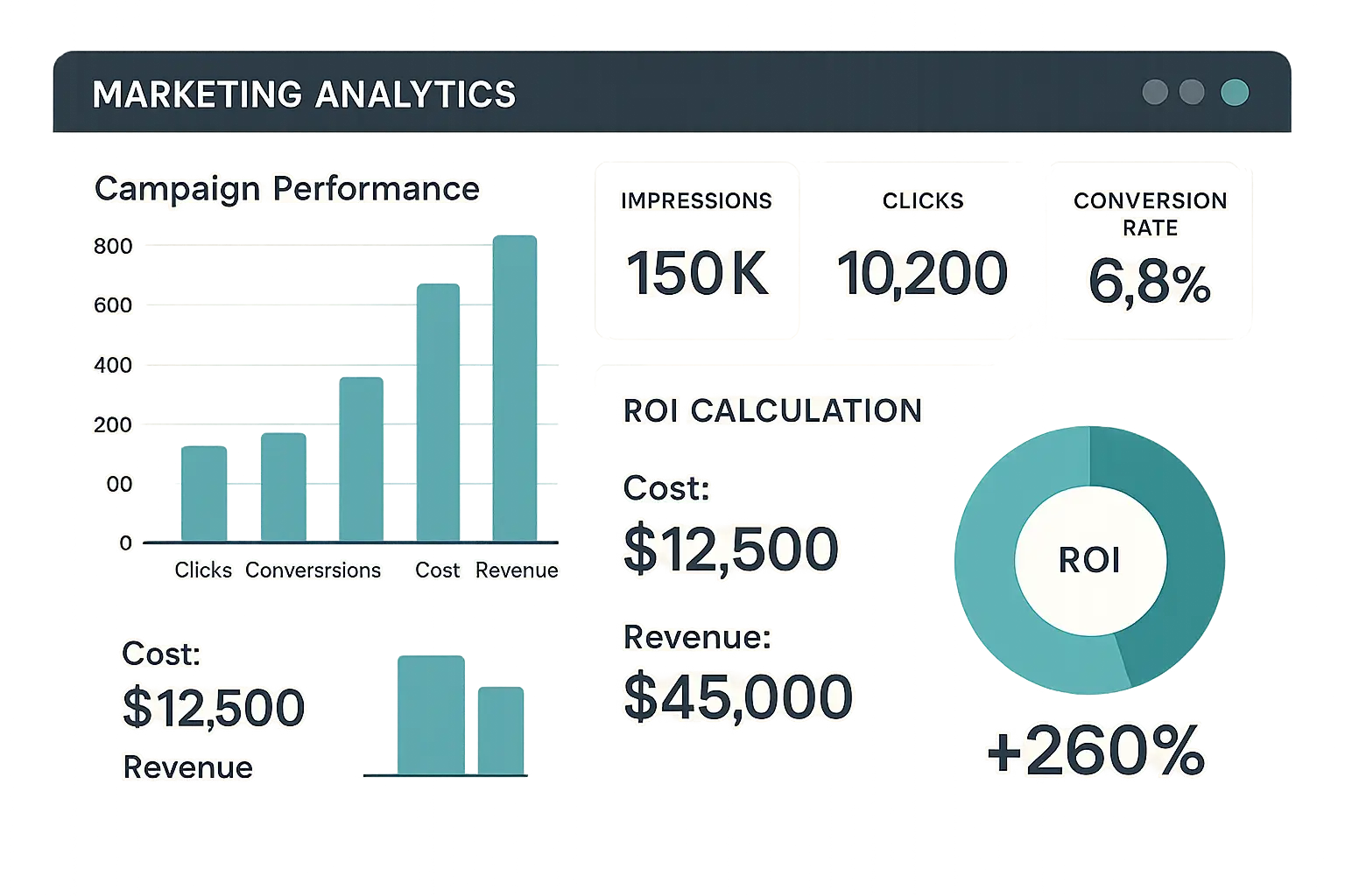 Marketing Agency Revenue Dashboard