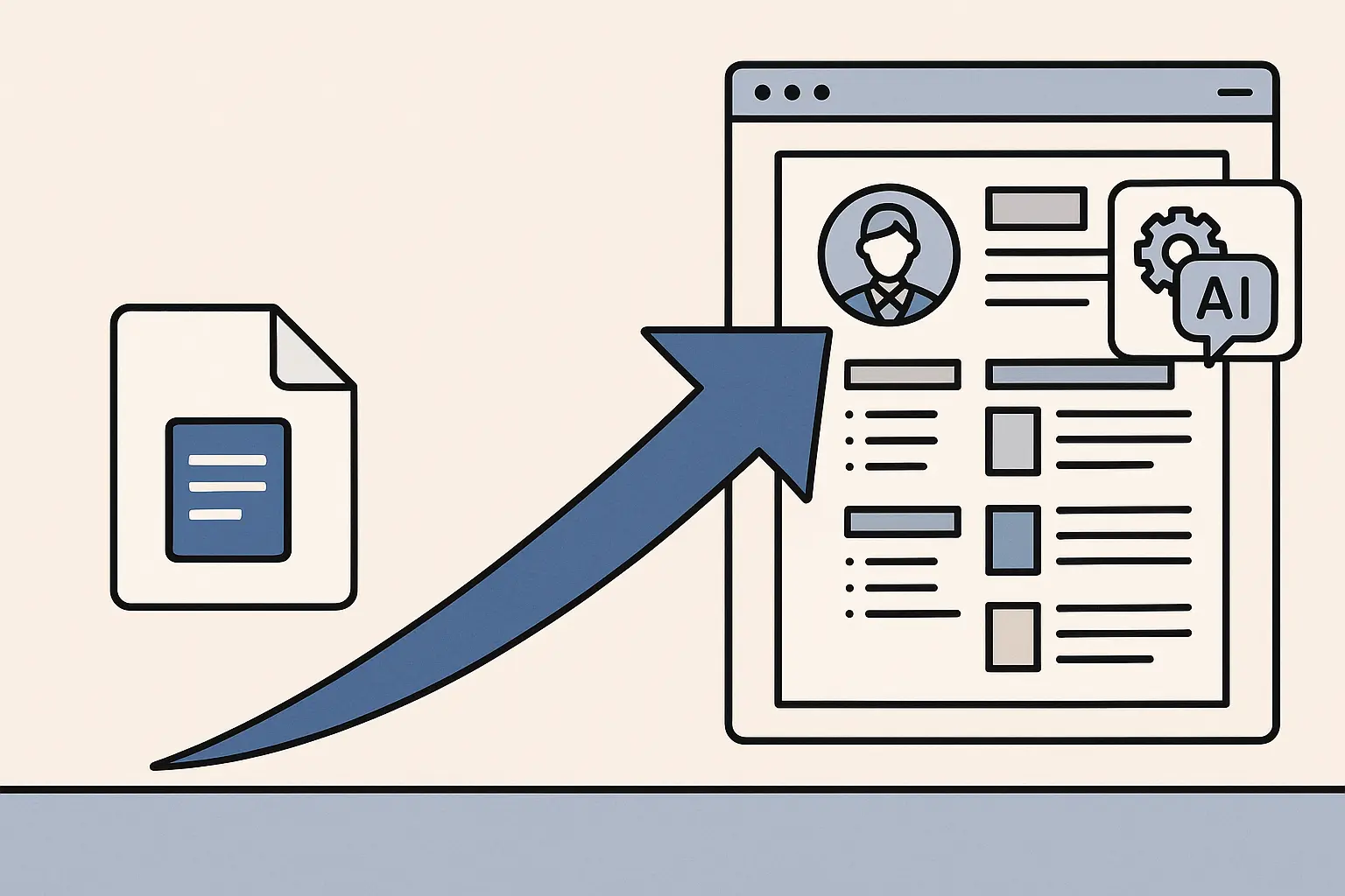 Advanced resume builder features