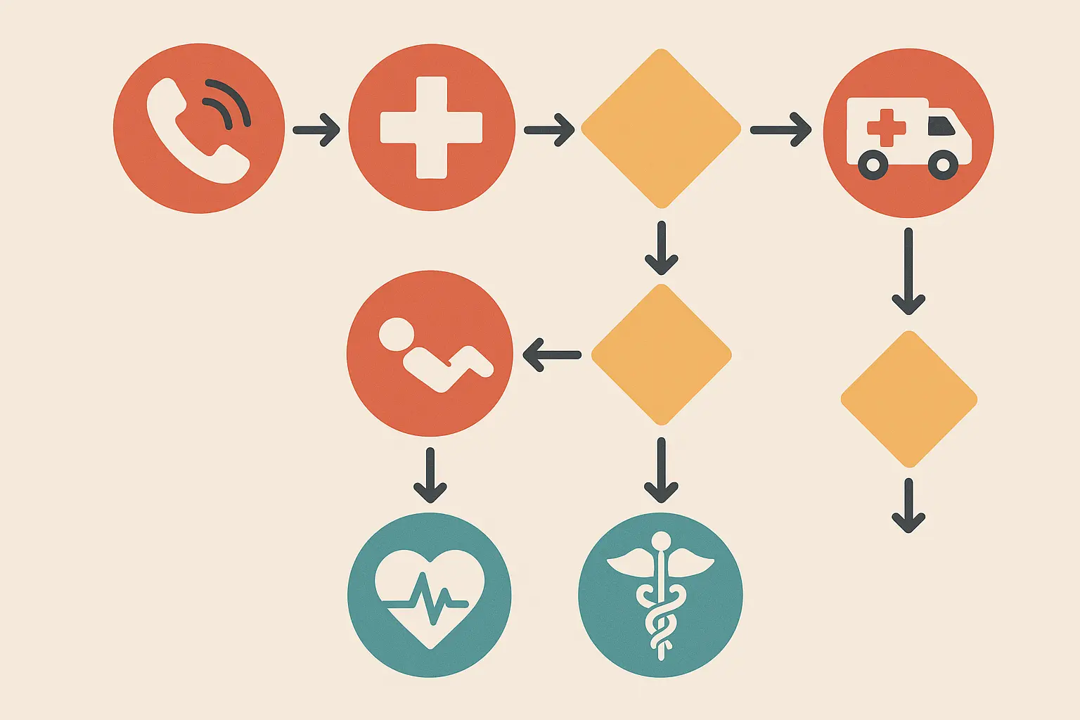 Medical emergency response protocols
