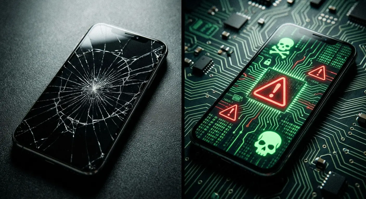 Bitdefender antivirus interface on Android phone