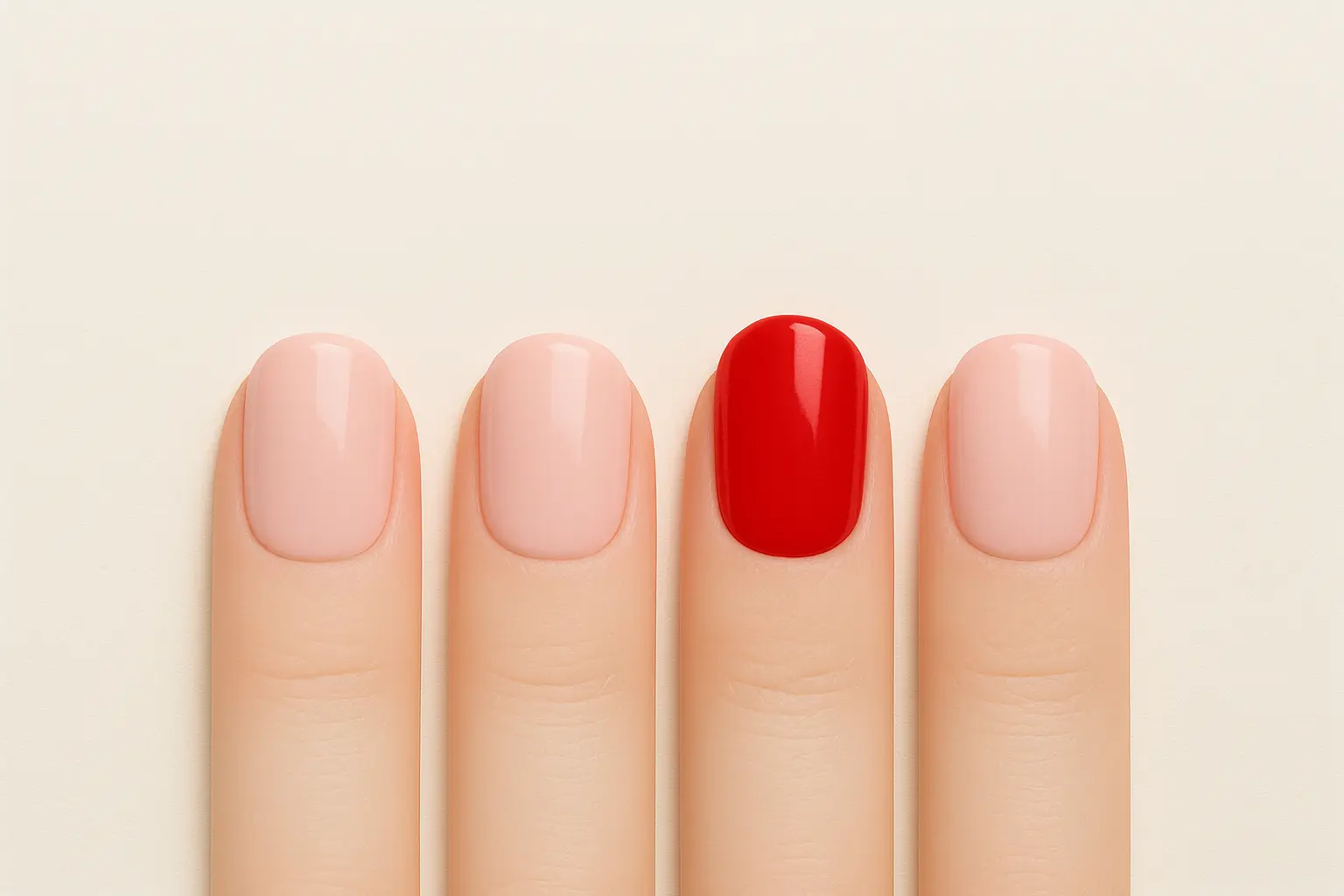 Modern minimalist nail designs