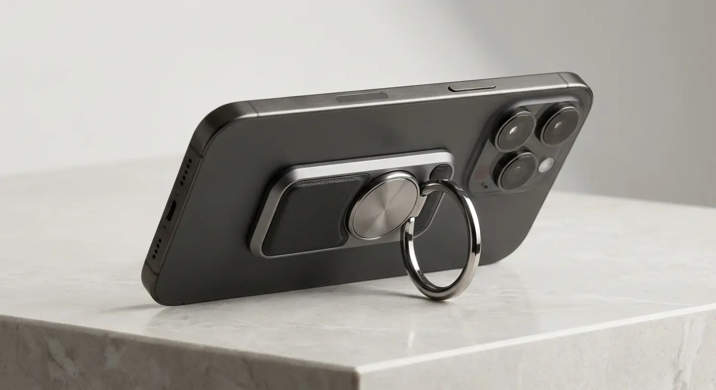 Rokform Magnetic Sport Ring Stand on phone