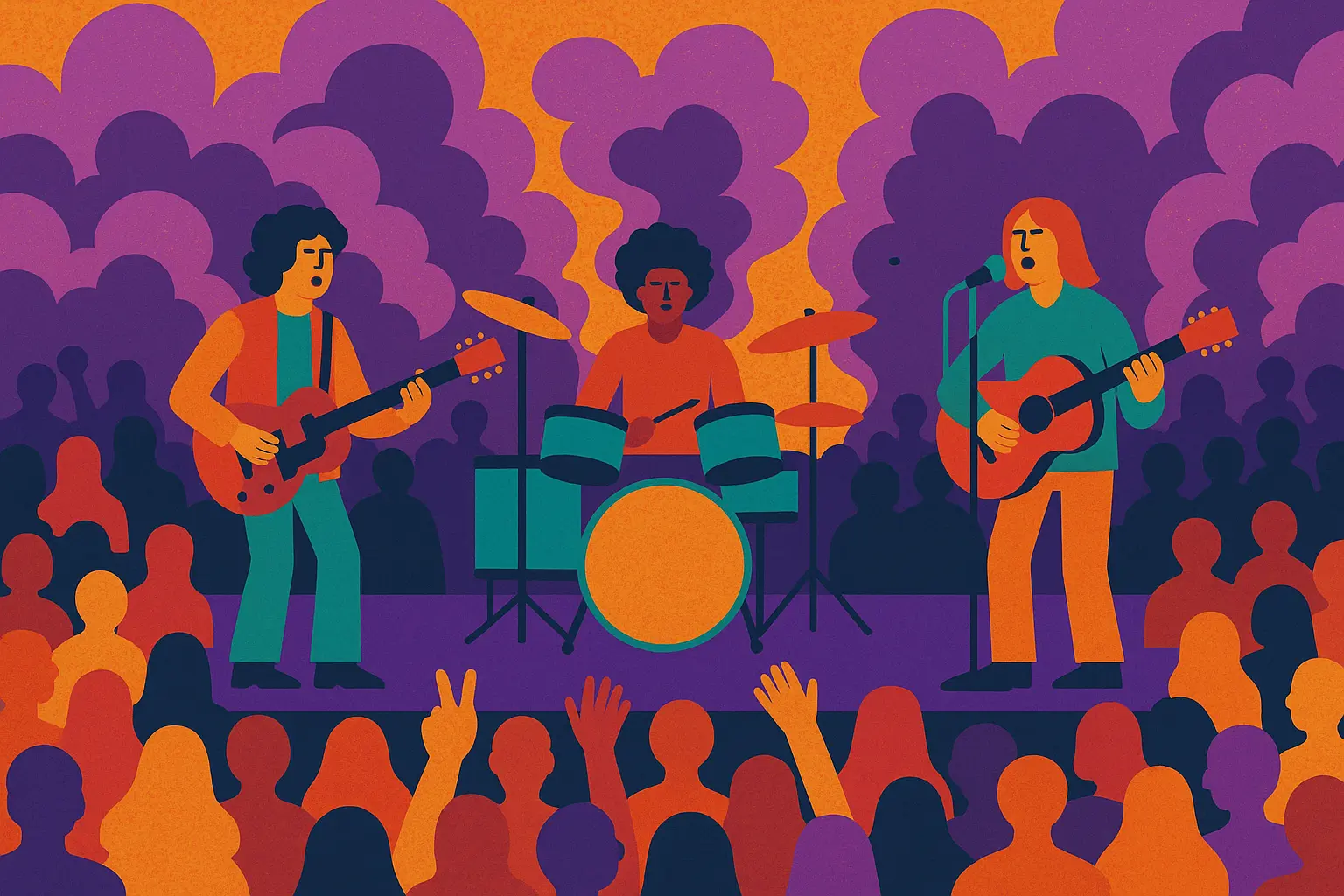 Purple Haze strain buds showing distinctive purple coloration