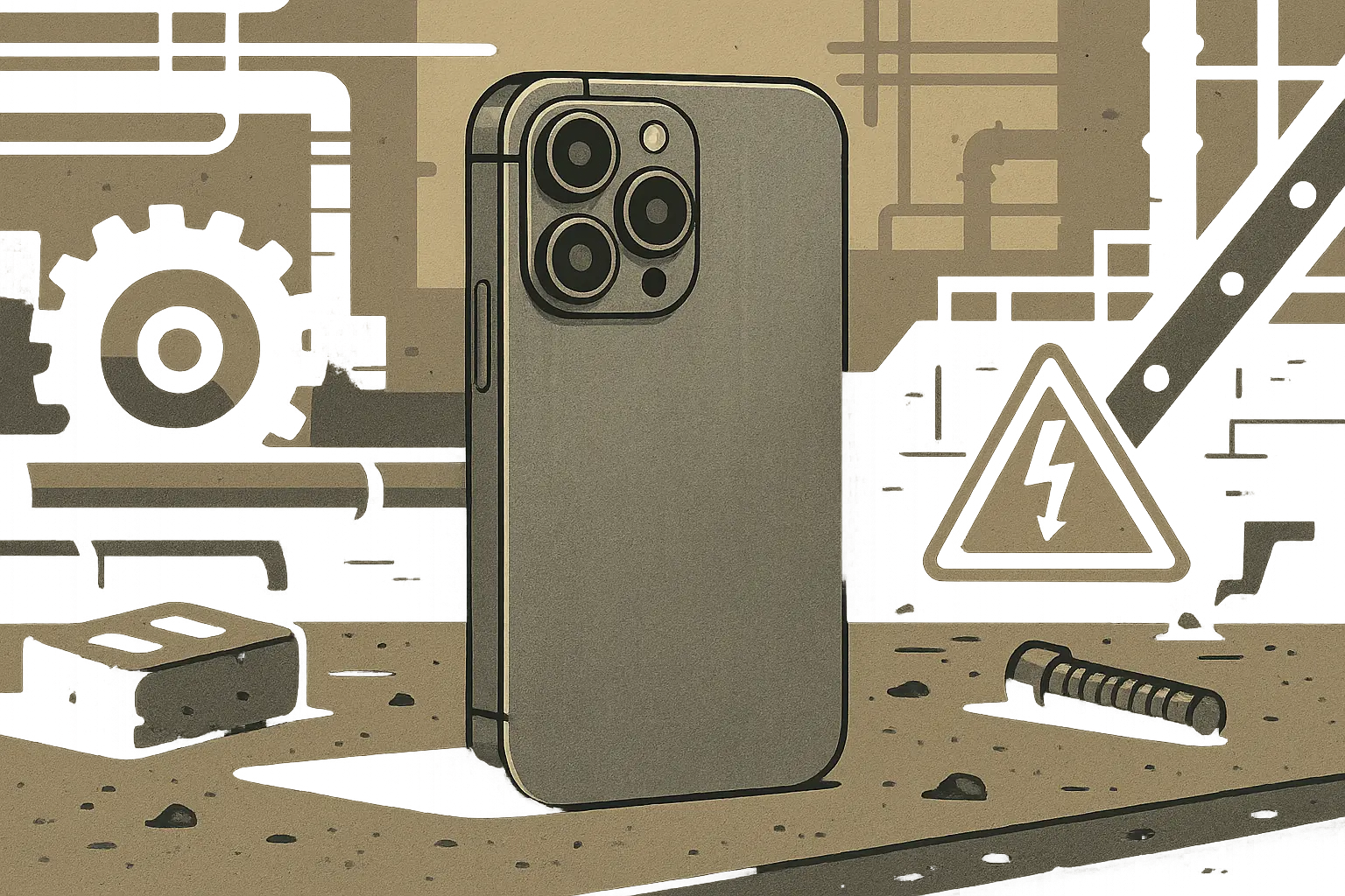 Professional use applications for titanium iPhones