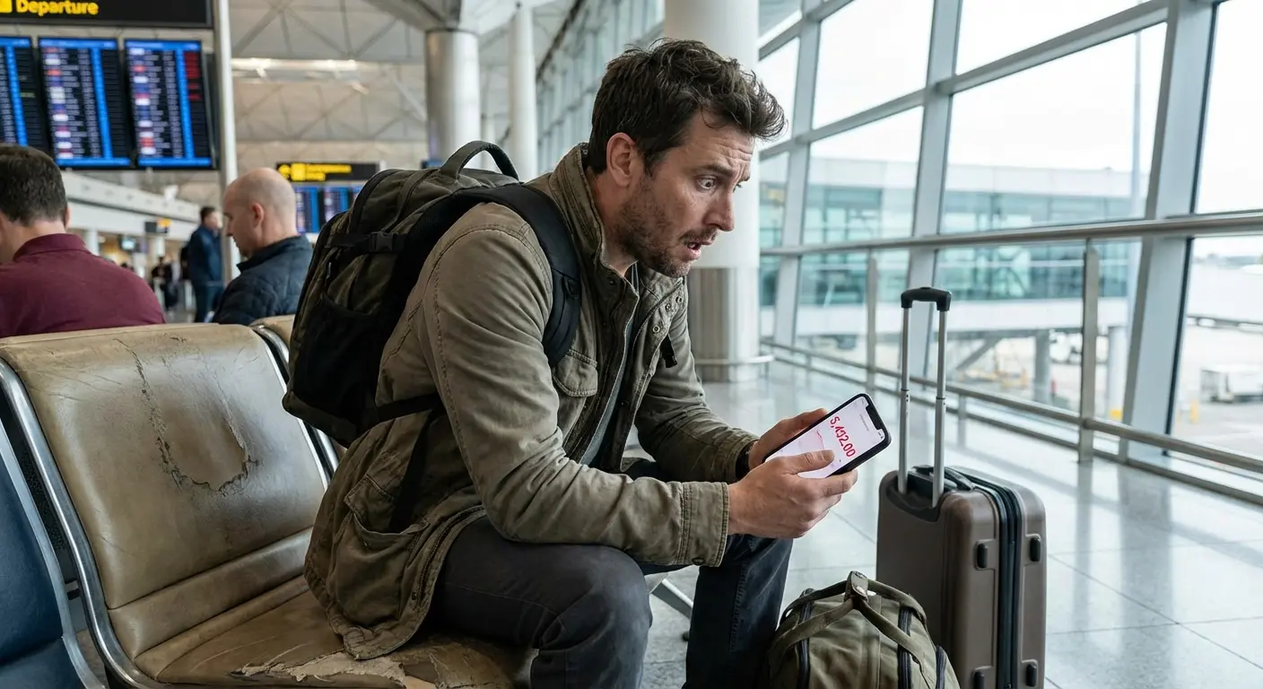 International roaming charges on phone bill